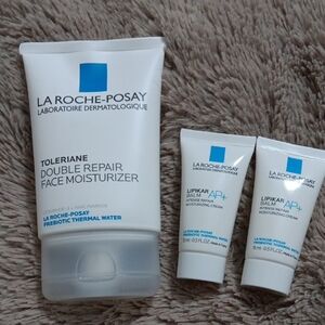 NEW LA ROCHE-POSAY Toleriane Double Repair Face Moisturizer - Plus 2 Samples
